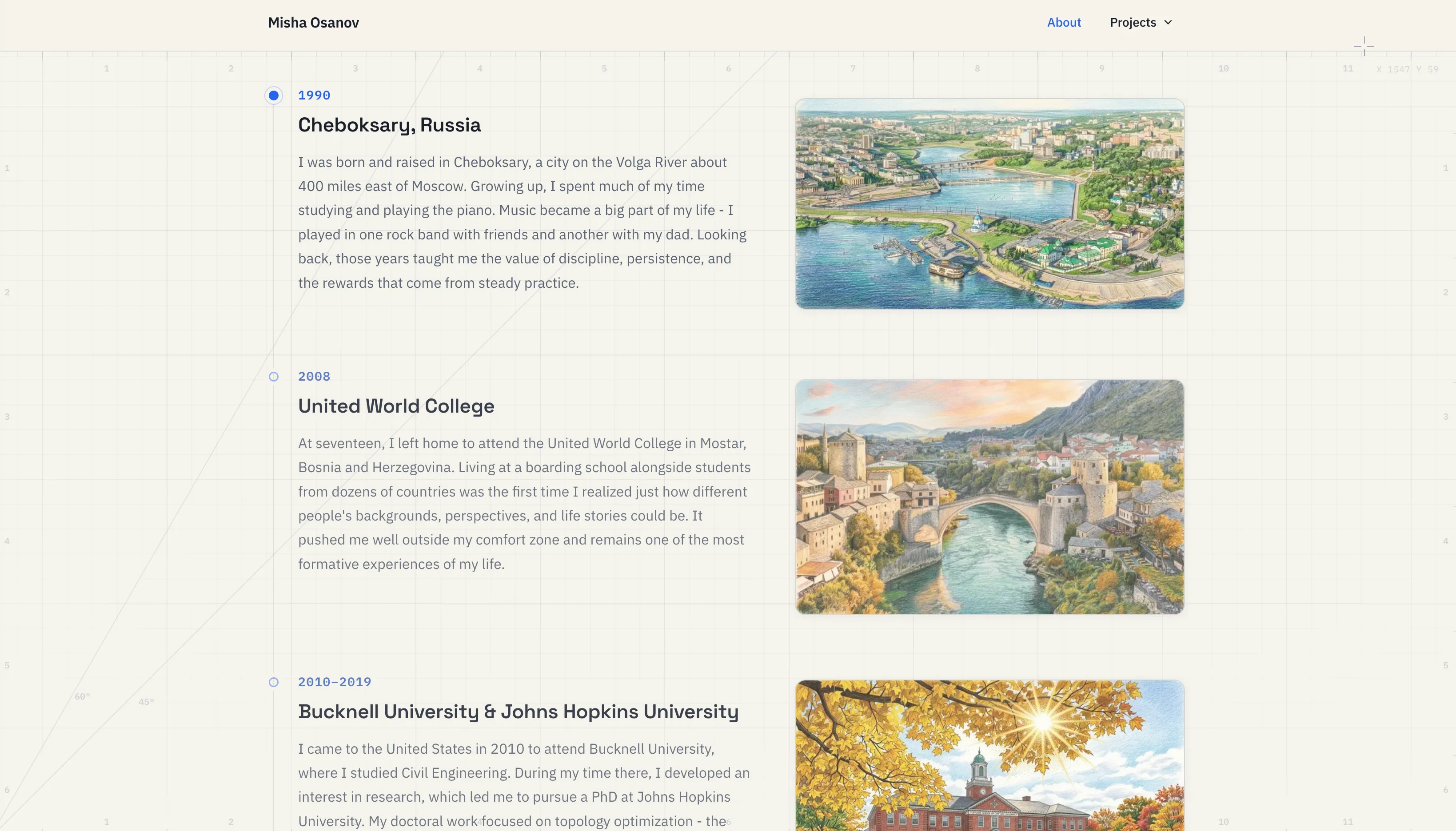 This Website interface screenshot